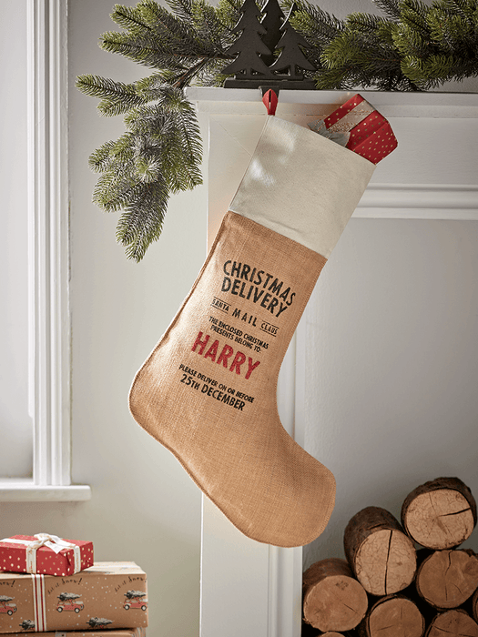 DIY Personalised Christmas Stocking