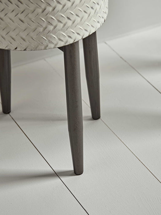 Ombre Whitewashed Standing Planter - Small