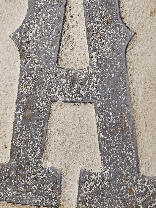 Distressed Metal Eat Sign