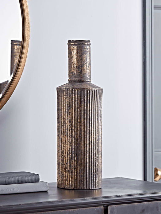 Antique Bronze Bottle Vase