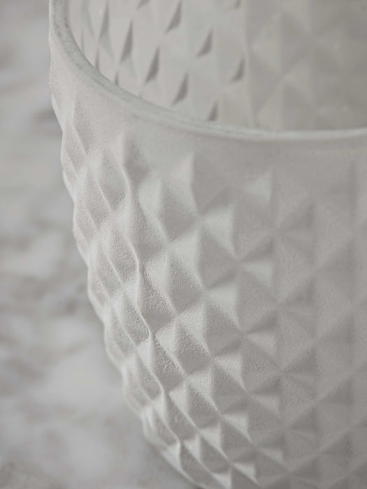 Three Greywashed Tealight Holders