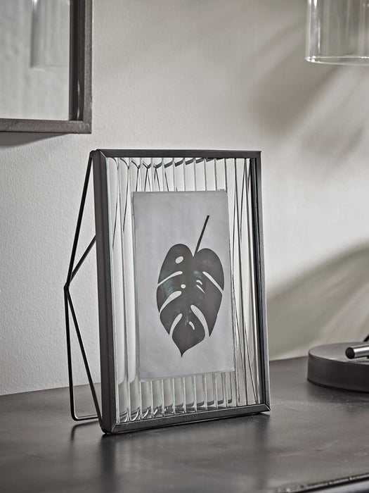 Reeded Glass Picture Frame