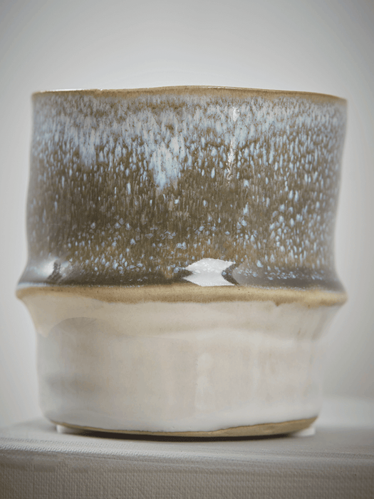 Three Resist Glaze Planters