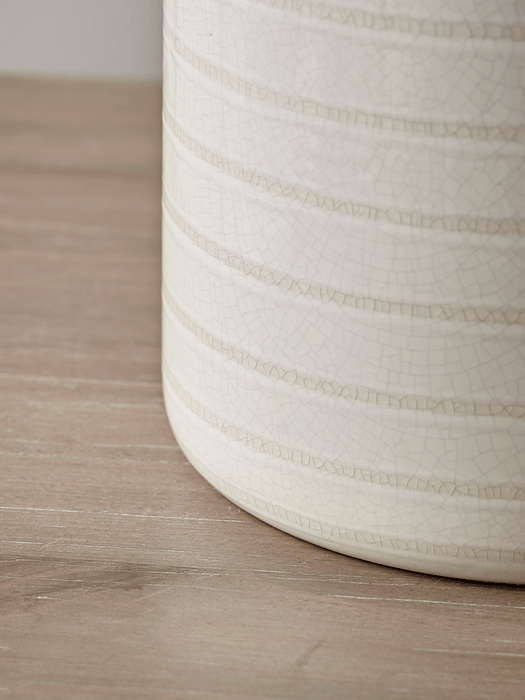 Crackle Pillar Vase