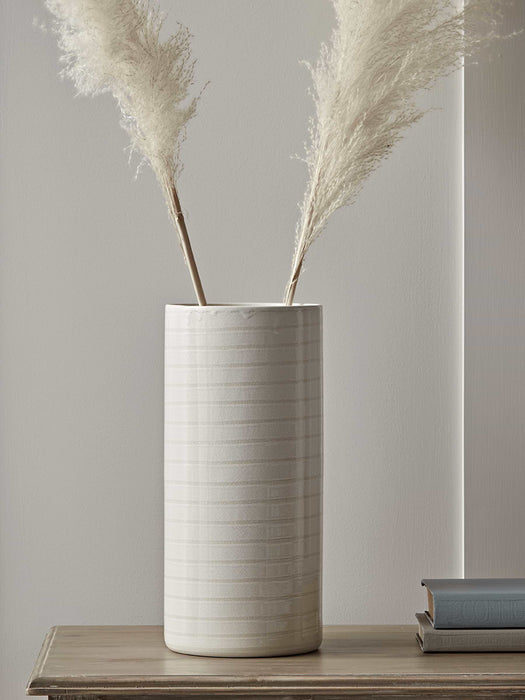 Crackle Pillar Vase