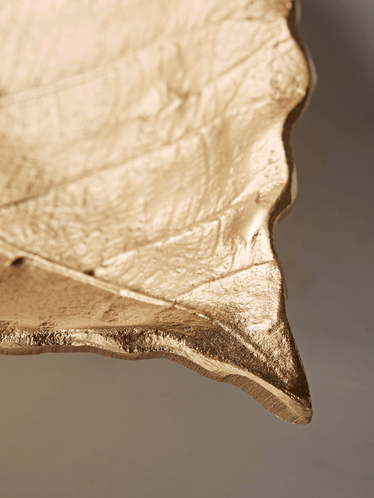 Soft Gold Leaf Dish
