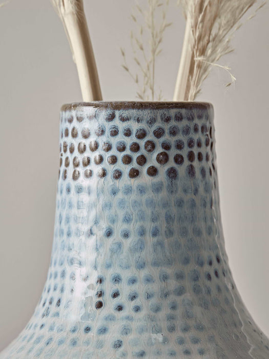 Whitewashed Dots Vase