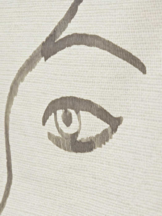 Abstract Face Hanging Canvas