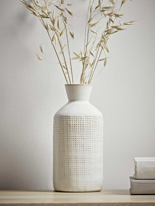Whitewashed Bottle Vase