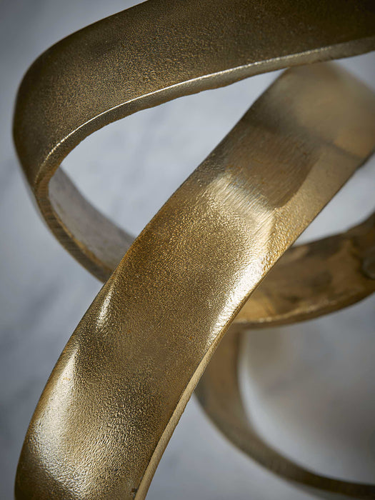 Brass Deco Knot