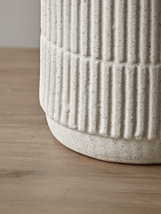 Two Tone Cream Vase