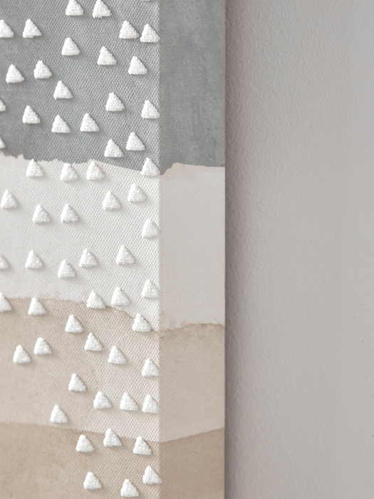 Blush Block Canvas - Verticle