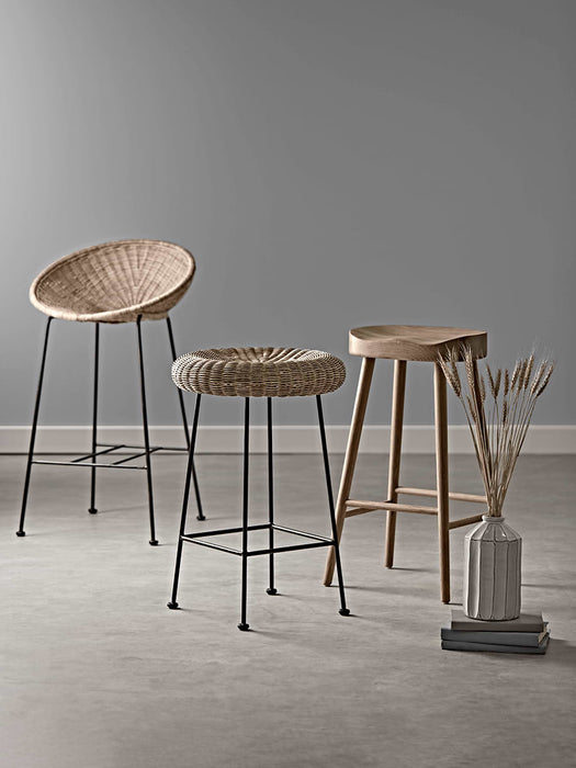 Wicker Cone Counter Stool