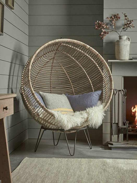 Round Rattan Cocoon Chair
