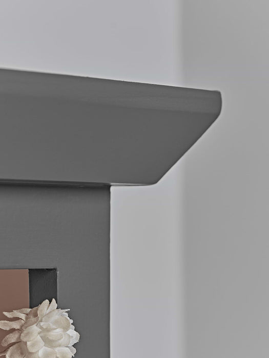 Petite Bookcase - Grey & Blush