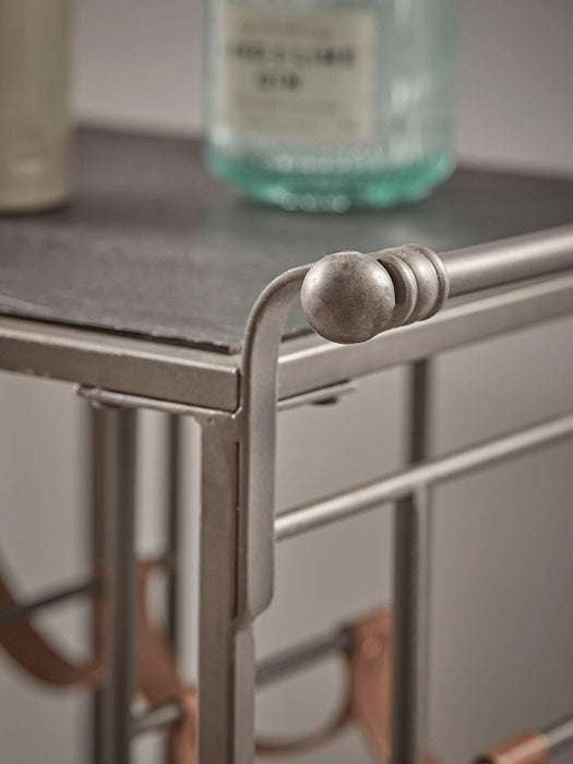 Industrial Style Bottle Trolley