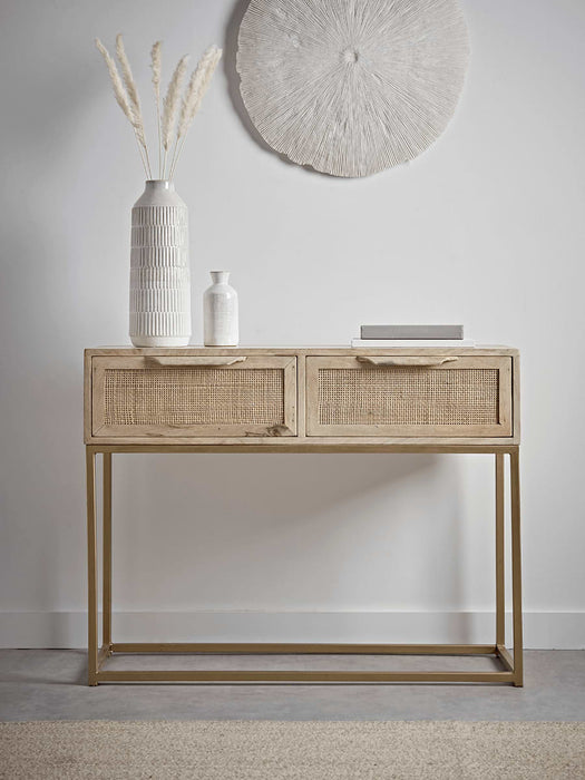 Two Tone Cream Vase