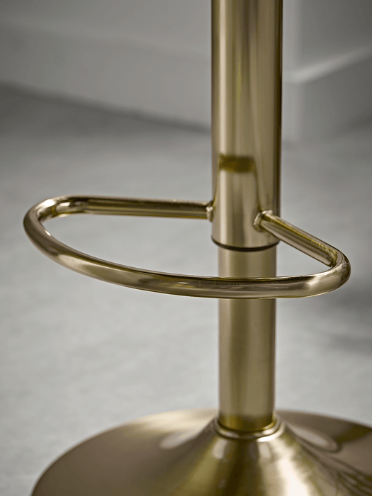 Black & Gold Counter Stool