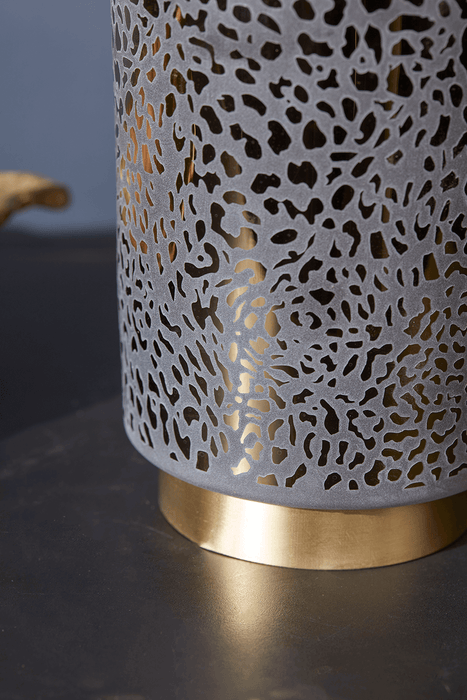 Golden Leopard LED Lantern