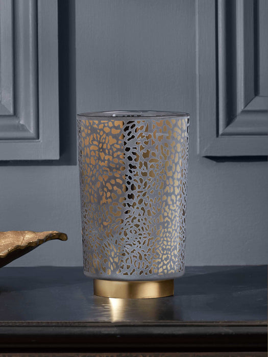 Golden Leopard LED Lantern