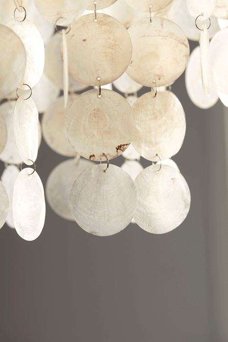 Layered Capiz Pendant