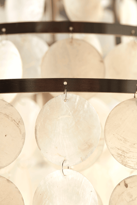 Layered Capiz Pendant