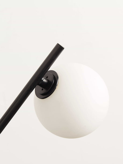 Double Frosted Globe Table Lamp