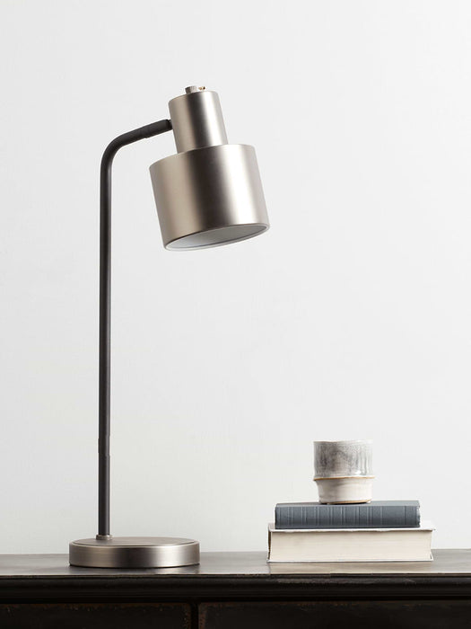 Lewes Desk Lamp - Burnished Silver