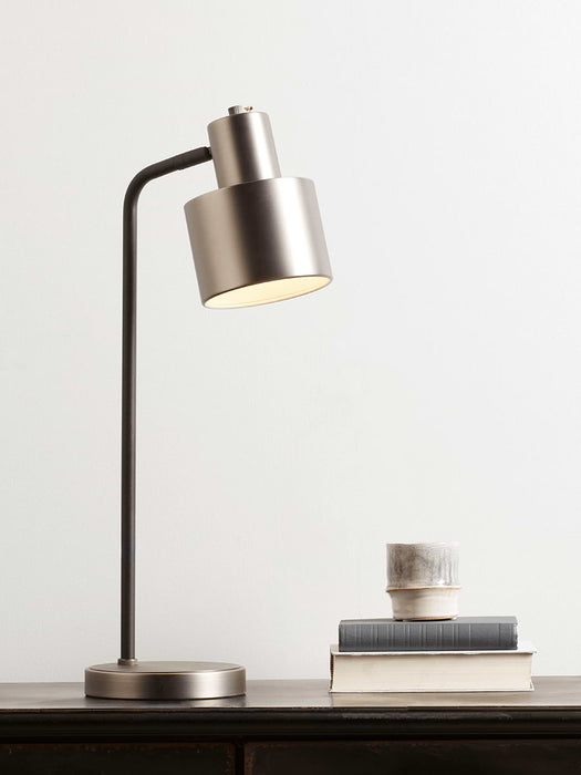 Lewes Desk Lamp - Burnished Silver