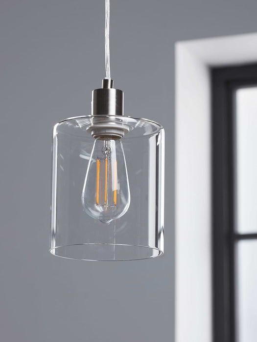 Industrial Pendant - Silver