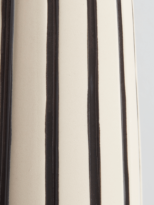 Monochrome Striped Table Lamp