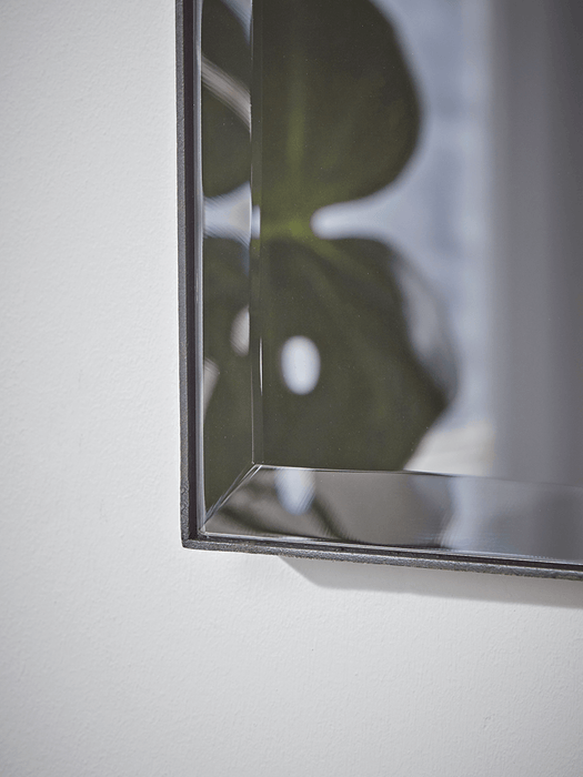 Smoked Glass Square Mirror