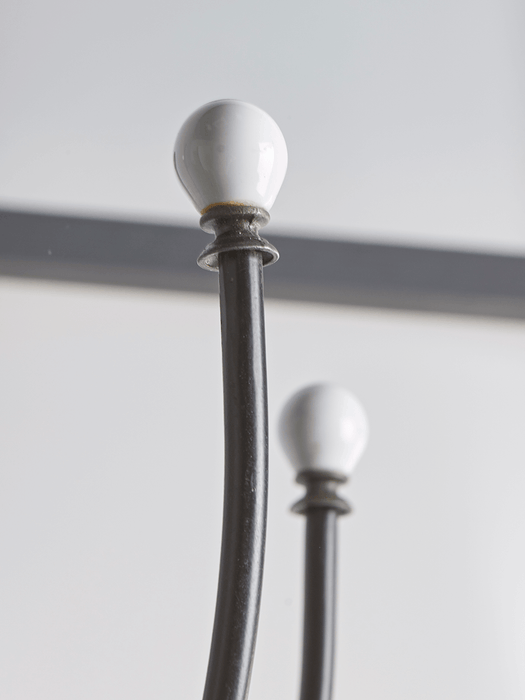 Industrial Standing Coat Rack