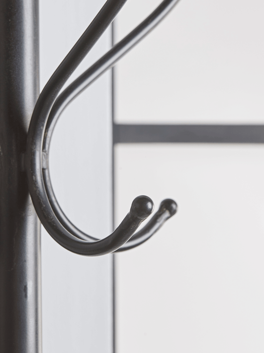 Industrial Standing Coat Rack