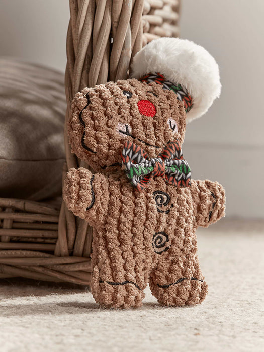 Gingerbread Dog Toy