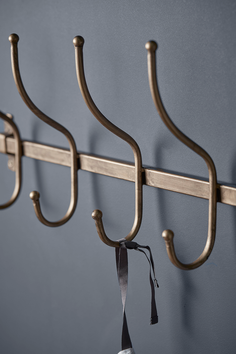 Antique Brass Hooks - Small