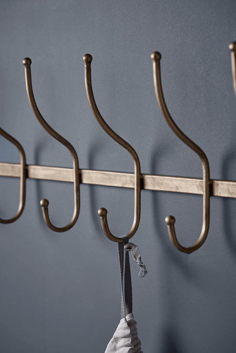 Antique Brass Hooks - Large