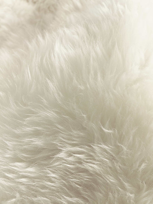 Sumptuous Sheepskin Double Beanbag - Ivory