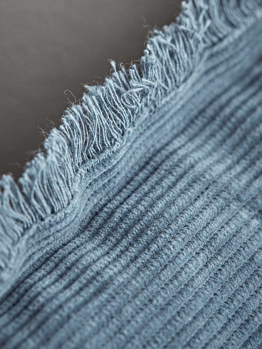 Fringe Corduroy Cushion