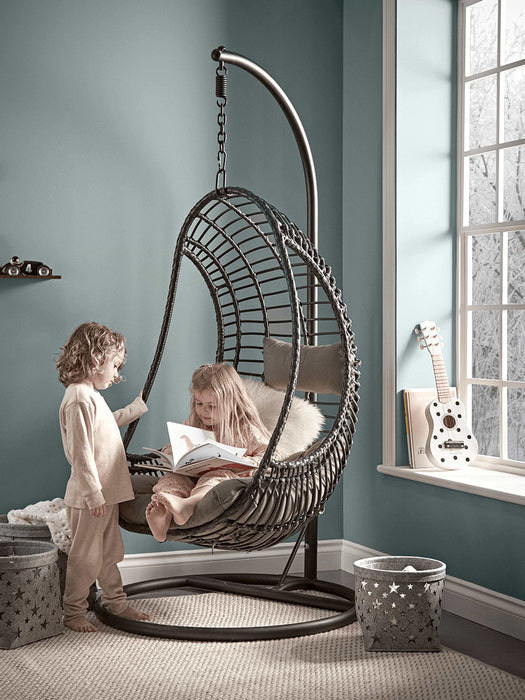 Slim Hanging Chair - Black