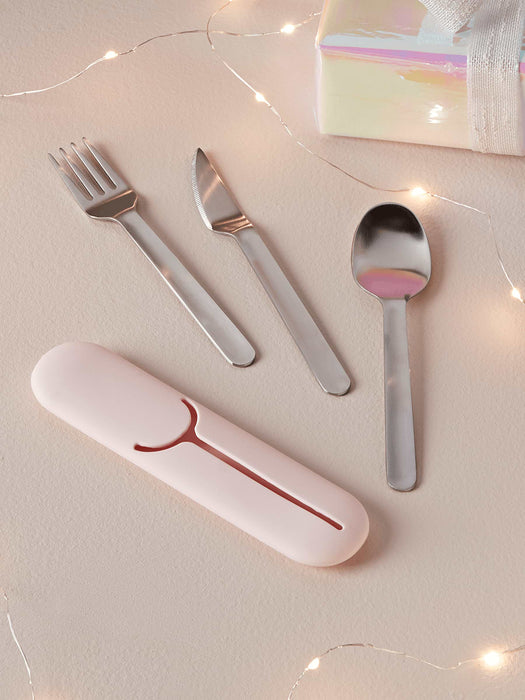 To Go Cutlery Set - Blush