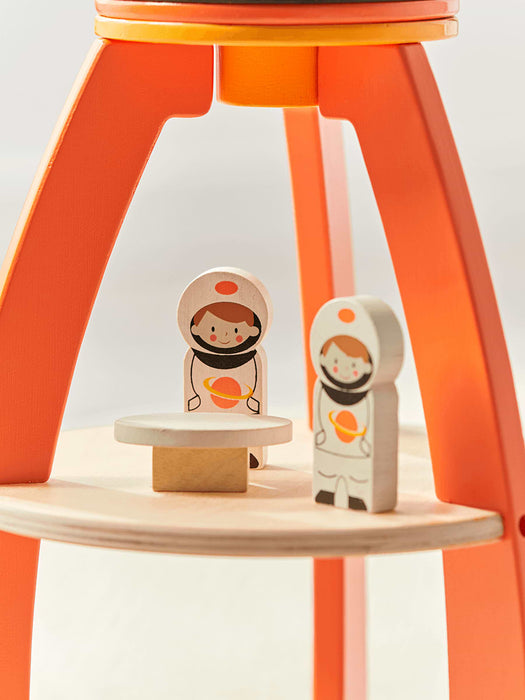 Wooden Rocket Play Set