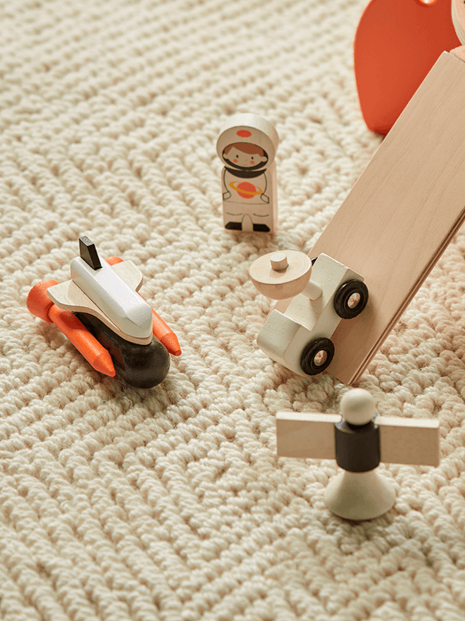 Wooden Rocket Play Set
