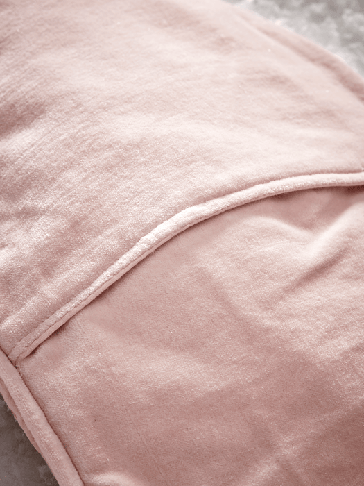 Star Embroidered Hot Water Bottle - Blush