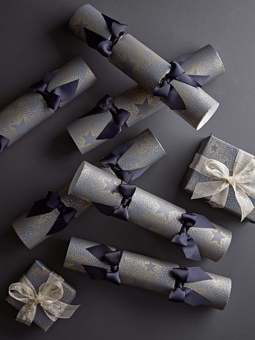 Luxury Handmade Golden Deco Stars Crackers