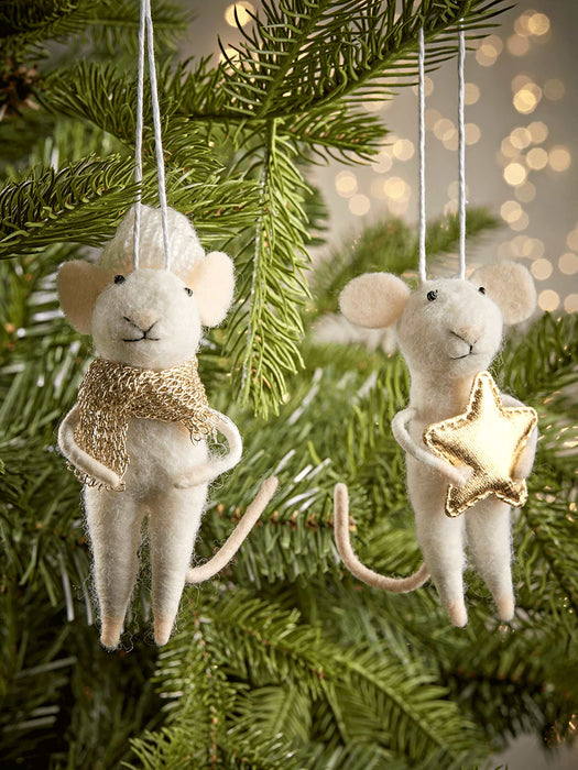 Felt Mouse Friends