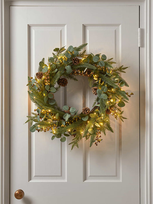 Indoor Outdoor Autumn Berries Wreath