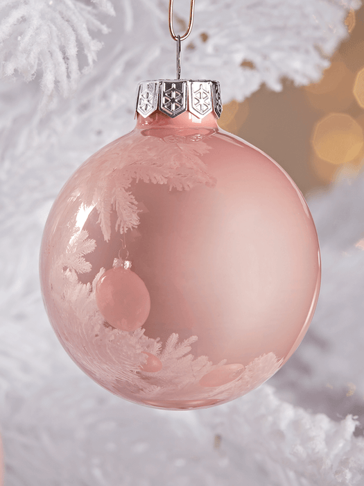Glass Bauble Box - Blush