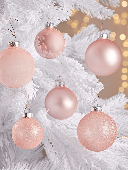 Glass Bauble Box - Blush