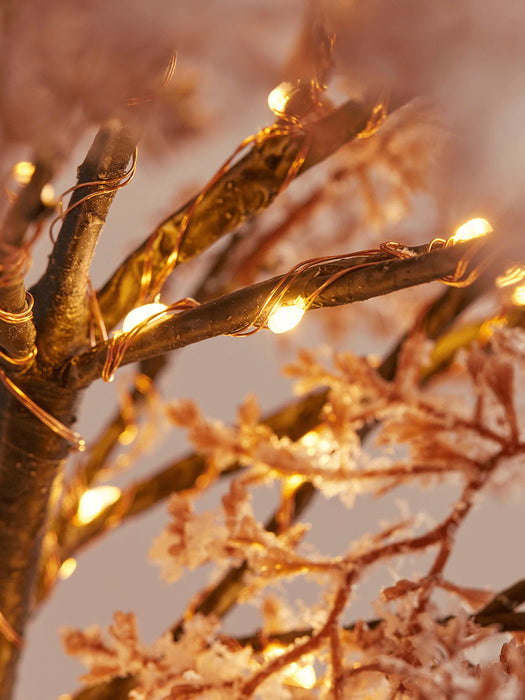 Faux Lit Blossom Spray